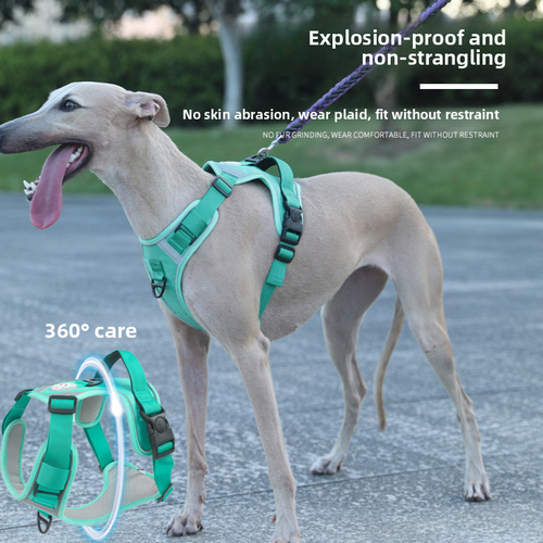 Large Dog Harness Anti-Pull Vest Breathable Pet Supplies