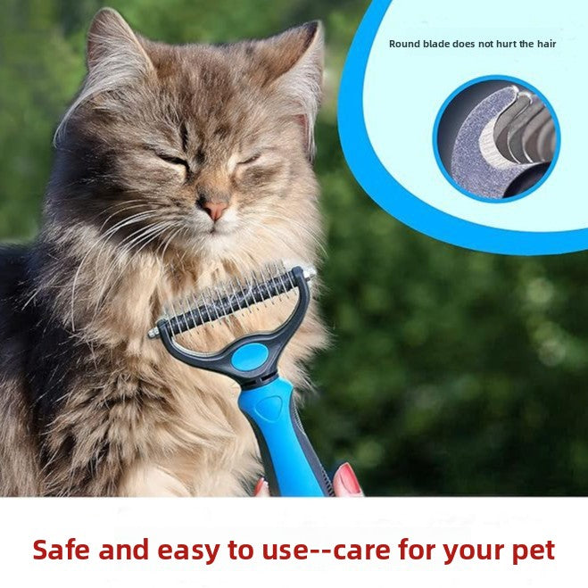 Pet Grooming Comb for Cats and Dogs
