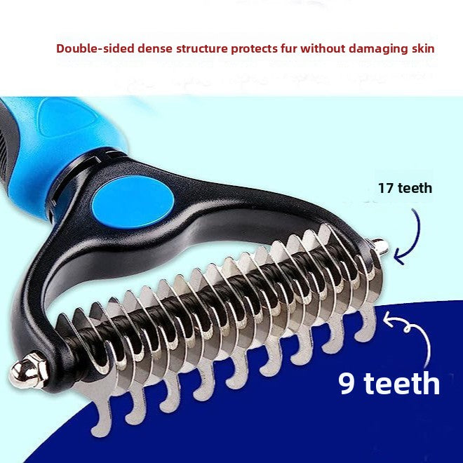 Pet Grooming Comb for Cats and Dogs