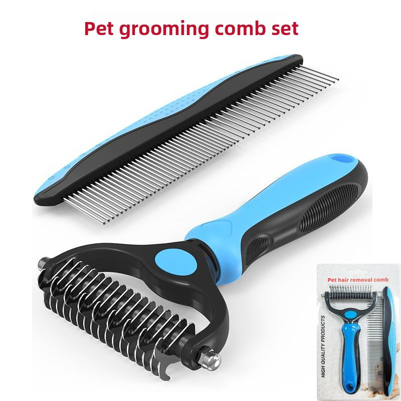 Pet Grooming Comb for Cats and Dogs