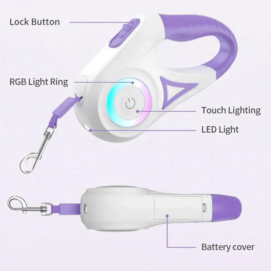 Bright Paws LED Leash