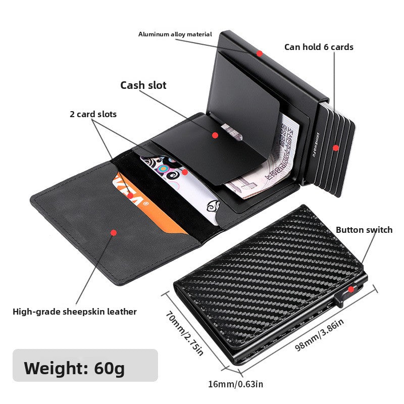 Anti-Theft Men's Wallet