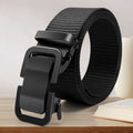 Automatic Buckle Canvas Belt for Men